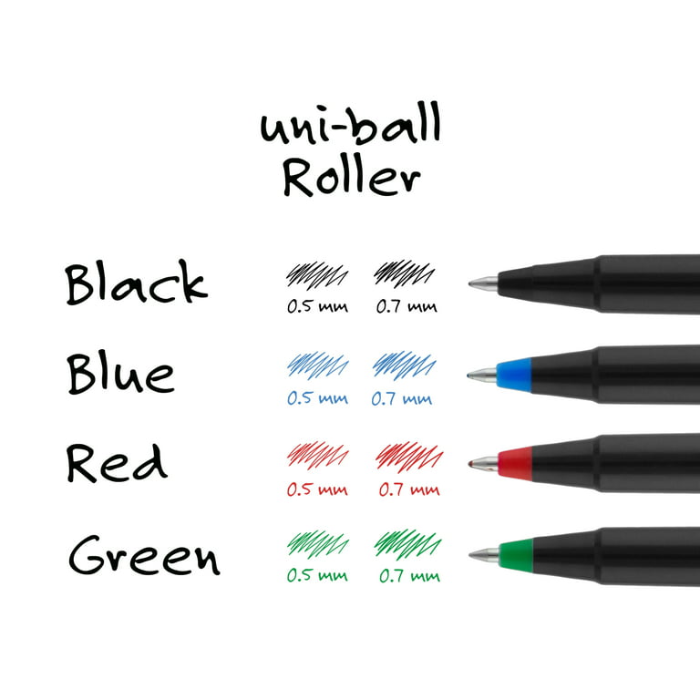 Micro-Pen Fineliner Ink Pens 12 Pack Black Micro Fine Point