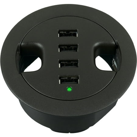 Belkin In Desk Usb Hub Hub 4 X Usb 2 0 Desktop Walmart Com
