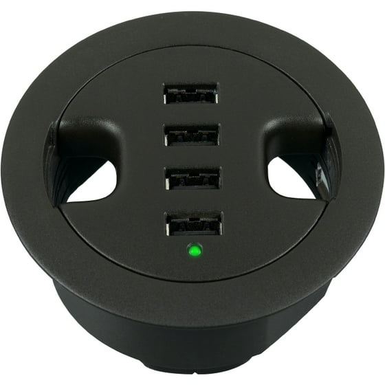 Belkin In Desk Usb Hub 4 X 2 0 Desktop