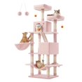 thumbnail image 1 of Árbol para Gatos Feandrea Jelly Rosa UPCT165P01 168 cm con 13 Postes, 1 of 8