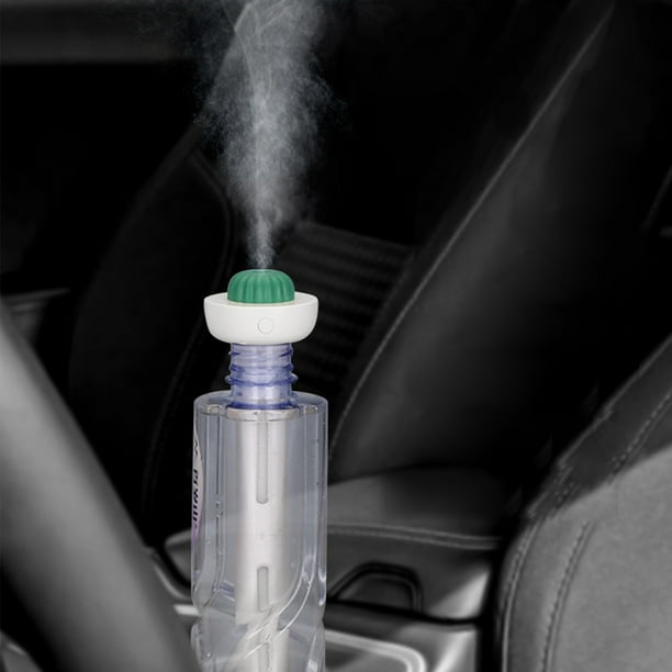 Humidificador portátil mini, humidificador de escritorio pequeño, humidificador USB para plantas, dormitorio, viaje, oficina, hogar, super silencioso, humidificador de botella Blanco
