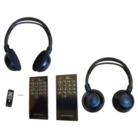 DVD Remote Control & Headphones for Nissan Pathfinder 2013 2014 2015 2016; x TWO