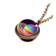thumbnail image 2 of Collar y Colgante de Cúpula y Vidrio de Doble Cara onlyliua Sistema de Galaxia Brilla En La Oscuridad, 2 of 2