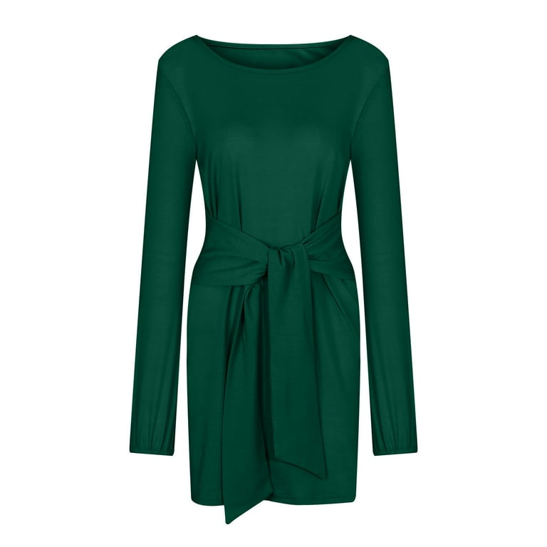 New Casual Bandage Long Sleeve Dress New Casual Bandage Long Sleeve Dress