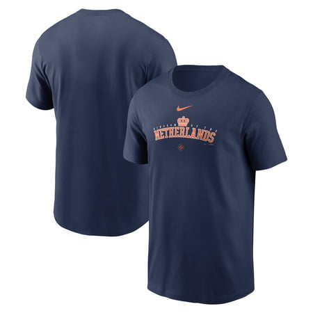 Men's Nike Navy Netherlands Baseball 2026 World Baseball Classic Wordmark T-Shirt