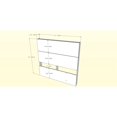 thumbnail image 4 of Nexera 2 Piece Twin Size Bedroom Set Truffle & Black, 4 of 5