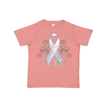 

Inktastic Hope- Lung Cancer Awareness Gift Toddler Boy or Toddler Girl T-Shirt