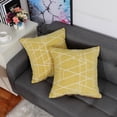 thumbnail image 6 of PiccoCasa Pack of 2 Throw Pillow Covers 18"x18" Decorative Cushion Covers, 20#, 6 of 8