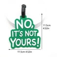 thumbnail image 2 of PVC Luggage Tag Soft Rubber Luggage Tag Soft Rubber Luggage Tag Hanging Tag Card Sleeve Luggage Tag, 2 of 2