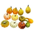 thumbnail image 5 of 12Pcs Artificial Pumpkins and Gourds Set Handmade Festival Decoration Lifelike Lightweight Versatile Foam Material for Decorating Fall Craft, 5 of 10