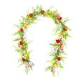 thumbnail image 4 of 6.23 pies Pascua guirnalda Artificial Spring Garland Decoración del hogar Ornamento colgante para chimenea de gabinete Estante de vacaciones de jardín Estilo C, 4 of 8