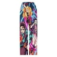 thumbnail image 4 of Demon Slayer Pajama Pants Long Sleep Pants Soft Elastic Waist PJ Bottoms Lounge Pants, 4 of 7