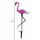 thumbnail image 2 of 3 X Solar Lamp Decorative Flamingo Set Flamingos Garden Decoration, 2 of 5