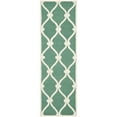 thumbnail image 5 of SAFAVIEH Cambridge Raleigh Geometric Wool Area Rug, Teal/Ivory, 9' x 12', 5 of 10