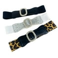 thumbnail image 6 of Jesscasday Sequins Wide Waist Belt Fashionable Women Waistband Elastic Waist Dress Belt, 6 of 14