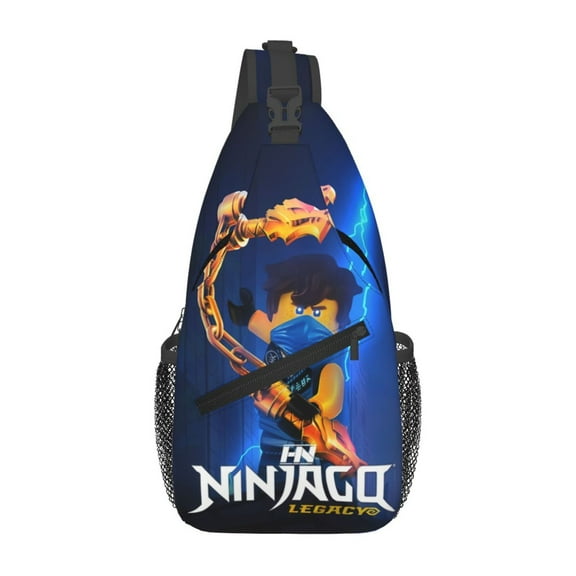 Ninjago Sling Bag Crossbody Sling Backpack Chest Bag Daypack Purses Shoulder Bag For Women Men Travel Hiking