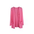 thumbnail image 2 of Minnieouse Abrigo de moda chal de punto chaqueta de verano DIY Prop dulce regalo ropa de mujer de larga duración ropa al aire libre cárdigan Abrigos y chamarras Rosa Rosa, 2 of 6