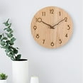 thumbnail image 4 of Farfi 2/3Pcs Clock Pointers Solid Walnut Wood High Torque Repair Parts DIY 12/14 Inch Wall Quartz Clock Modern DIY Hands for Home (Type A,M), 4 of 13