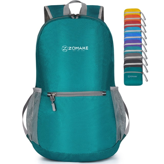 Mochila de senderismo ZOMAKE ultraligera, resistente al agua, 20 L