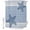 Blue, variant on Pixel Black Star Shower Curtain for Bathroom, Modern Abstract Nautical Ocean Beach Starfish Stripe Waterproof Cloth Fabric Bathroom Accessories Set with 9 Rust Proof Plastic Hooks, 36"x72"