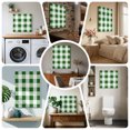 thumbnail image 6 of Ships Next Day Canvas Wall Art 10"x10", Green Plaid Wood Framed Canvas Print Painting, Spring Summer Farmhouse Buffalo Checkered Ready to Hang Small Picture Wall Decor for Home Kitchen Nursery Office, 6 of 9