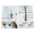 thumbnail image 1 of Tarjeta De Pared Accesorios Fotográficos Papel Ilustración Texturizada De dos cara Para Tienda Cafe Decoración Habitación jinwen Ilustración de papel de la tarjeta de pared, 1 of 8