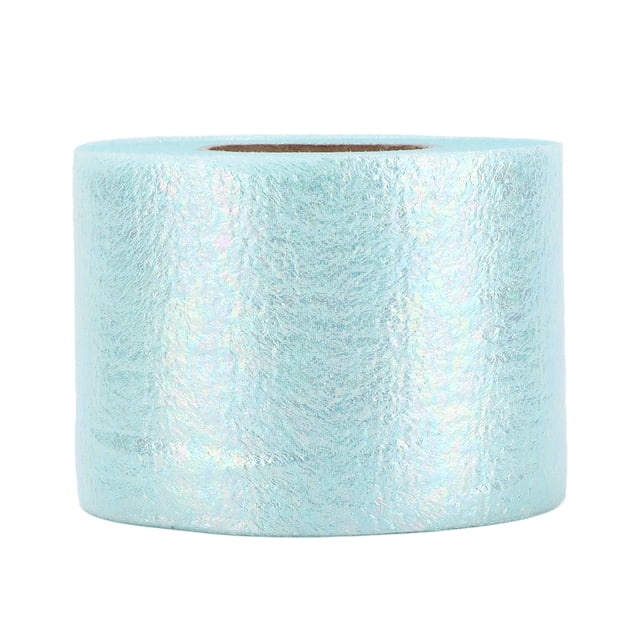 Rollos de tul brillante, aspecto brillante, fácil de usar, cantidad suficiente, tela de red de cuatro colores, tul para decoración DIY, verde