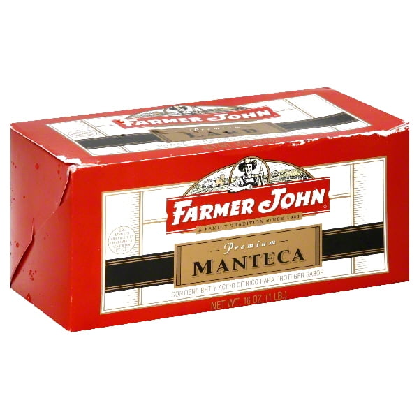 Farmer John Premium Manteca Lard 16 oz. Box
