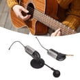 thumbnail image 4 of Micrófono de instrumento inalámbrico a prueba de golpes, receptor transmisor de micrófono UHF de cuello de cisne de 360 ° para guitarra y violín, 4 of 8