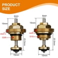 thumbnail image 2 of Arkzeo Return Pin Valve Core M30x1 5 for Efficient For UFH Actuator Operation 1/2, 2 of 9