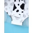 thumbnail image 5 of YiZYiF Girl's Ballet Leotards Sparkly Sleeveless Mesh Dance Dress Tutu Ballerina Dalmatian Outfits Black White 6, 5 of 8