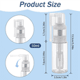 thumbnail image 2 of 4 Pcs Glitter Duster Sprayer Transparent Craft Glitter -Bottle Empty Multi-Purpose Empty Plastic -Bottle 50ml, 2 of 7