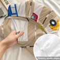 thumbnail image 4 of Full Size Fitted Sheet Set - Cars Buses 3 Piece Bedding Sets 16" Deep Pocket Fitted Sheet with 2 Pillowcases, Cartoon Brown City Street Map Traffic Educational Brushed Microfiber Hotel Bed Sheets, 4 of 9