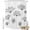 White, variant on Shower Curtain Black Dandelion Shower Curtains for Bathroom Decor, Waterproof Polyester Shower Curtain Set with Hooks, Extra Long 72" x 96" White
