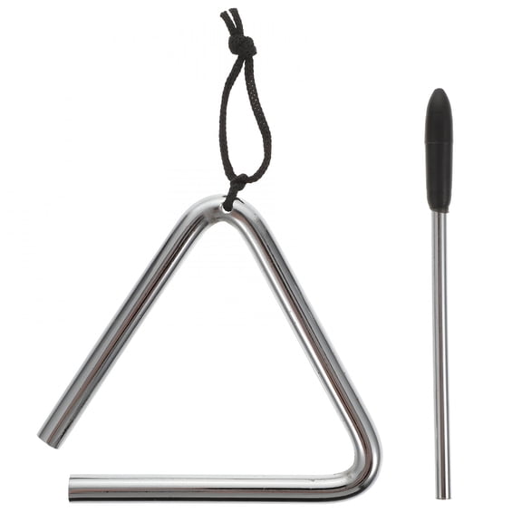 SEPTRIO 1 Set Children's Percussion Instrument Music Triangle Instrument Hand Percussion Triangle
