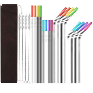 HINZIC 12Pcs Reusable Silicone Straw Tips 5/16Wide(8mm Outer Diameter)  Multi-color Food Grade Rubber Straw Covers Flex Elbow Hydraflow Straw  Replacement Tip for Stainless Steel Metal Straws,6 colors - Yahoo Shopping