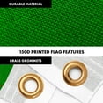 thumbnail image 4 of G128 Combo Pack: 6 Ft Tangle Free Spinning Flagpole (Silver) & Alamo 1824 Flag 3x5 Ft Printed 150D Polyester, Brass Grommets (Flag Included) Aluminum Flag Pole, 4 of 9