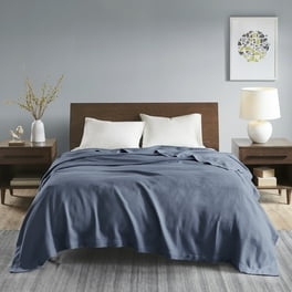 King Size Egyptian Cotton Blanket Soft Breathable Certified Egyptian Cotton Bed Blanket for Bed Teal Walmart