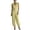 #0326-Yellow, variant on Pounoo Women's Jumpsuits V Neck Sleeveless Tie Waist Solid Jumpsuit Daily Wear Lightweight Breathable Loose Fit Casual Jumpsuits Gift