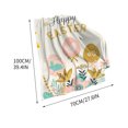 thumbnail image 3 of HongHeng Easter Eggs Throw Blanket, Cute Soft Ligtweight Blanket, Durable Cozy Anti-Pilling Flannel Fleece Blanket for Baby Kids Girls Gift Home Decor 27x39 in, 3 of 7