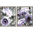 thumbnail image 1 of Great Art Now Farmhouse Bush Purple by Marcy Chapman, 2 Piece Framed Art Set Each 17"W x 21"H, 1 of 3
