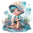 thumbnail image 3 of Binwennn Wall Paper Sticker And Stick for Living Room New Water Little Boy Sticker Wall Sticker And Oil Proof Sticker Removable Wall Sticker Can Be Posted, 3 of 8