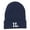 Navy, variant on IL Illinois State Embroidered Long Beanie - Dk Grey OSFM