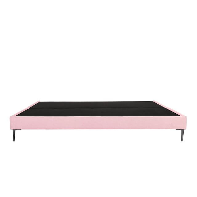 Box Base Cama King Size Slim Rosa