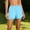 Blue, variant on Womens 2-in-1 Athletic Shorts, Built-in Liner with Relaxed Outer Layer, Breathable Fabric for Gym Jogging Activities Orange M