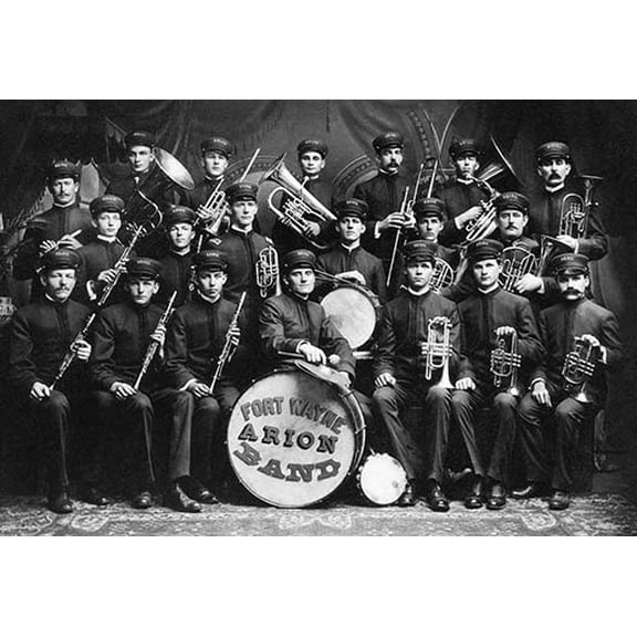 Fort Wayne Band Museum quality giclee print canvas wrap(20" x 30")