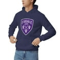 thumbnail image 6 of Louisville City Fc Men Fleece Hoodie Casual Pullover Sweatshirt With Kangaroo Pocket, 6 of 6