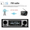 thumbnail image 6 of Bluetooth Car FM Radio Stereo Player with USB Charger, MP3 Playback, Remote Control, AUX Input, Digital FM Radio, Hands-Free Calling, Supports 32GB SD Card, Adjustable Sound Effects, 6 of 9