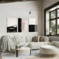thumbnail image 2 of Hieng Abstract Canvas Wall Art Set Modern Beige Black and White Wall Decor, Neutral Abstract Artwork Poster Prints Painting for Living Room, Bedroom, Dining Room（Only canvas）, 2 of 6