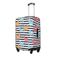 thumbnail image 2 of Bixox Washable Colorful Llama Printed Luggage Cover, Fashion Suitcase Protector Fits for Small luggage, 2 of 8